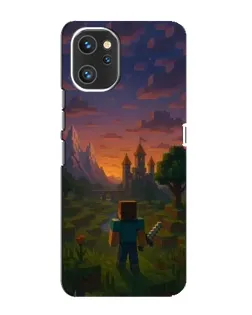 Чехол для UMIDIGI A13 Pro с картинкой «Стив у башни» Чехол для UMIDIGI A13 Pro с картинкой «Стив у башни»