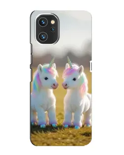 Чехол для UMIDIGI A13 Pro с картинкой «Пара единорогов»