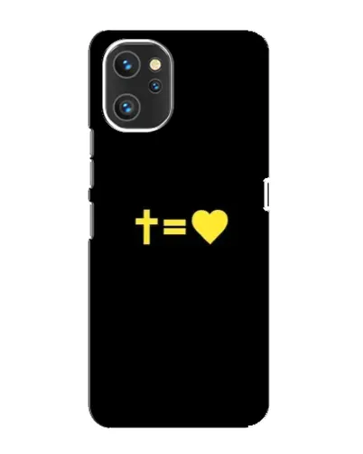 Чехол для UMIDIGI A13 Pro с картинкой «Сердце и Крест» Чехол для UMIDIGI A13 Pro с картинкой «Сердце и Крест»