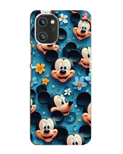 Чехол для UMIDIGI A13 Pro с картинкой «Паттерн Микки и Минни»