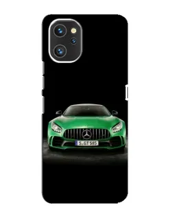 Чехол для UMIDIGI A13 Pro с картинкой «Mercedes — неоновый лого»