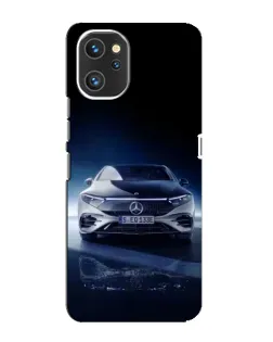 Чехол для UMIDIGI A13 Pro с картинкой «Ночной Mercedes EQ»