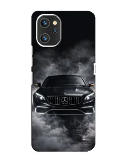 Чехол для UMIDIGI A13 Pro с картинкой «Mercedes в дыму»