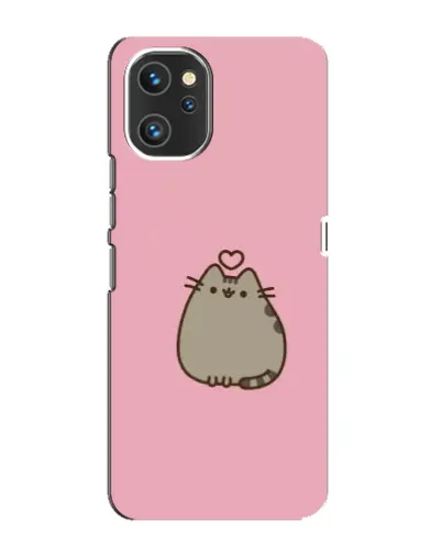 Чехол для UMIDIGI A13 Pro с картинкой «Pusheen сердце»