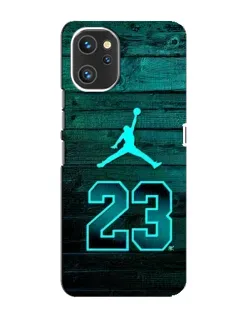 Чохол для UMIDIGI A13 з картинкою «Jordan Cyan 23»