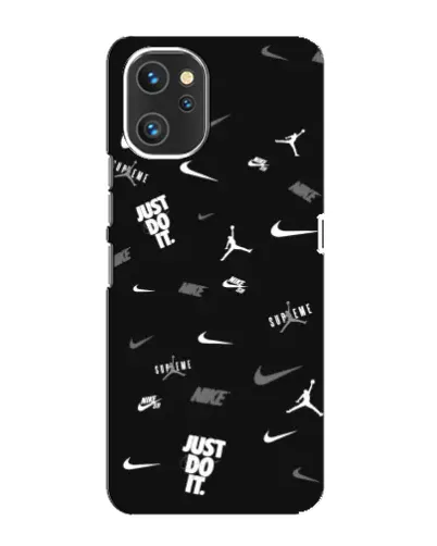 Чохол для UMIDIGI A13 з картинкою «Nike Black Pattern» Чохол для UMIDIGI A13 з картинкою «Nike Black Pattern»