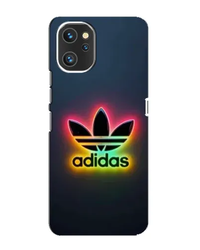 Чехол для UMIDIGI A13 с картинкой «Неоновый Adidas»