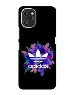 Чехол для UMIDIGI A13 с картинкой «Взрыв красок Adidas»