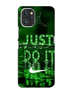 Чохол для UMIDIGI A13 з картинкою «Зелений неоновий Nike»