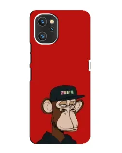 Чохол для UMIDIGI A13 з картинкою «Bored Ape — червоний фон» Чохол для UMIDIGI A13 з картинкою «Bored Ape — червоний фон»