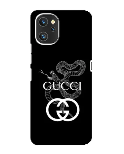 Чохол для UMIDIGI A13 з картинкою «Gucci — срібна змія»