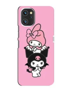 Чехол для UMIDIGI A13 с картинкой «My Melody и Kuromi» Чехол для UMIDIGI A13 с картинкой «My Melody и Kuromi»