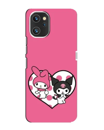 Чехол для UMIDIGI A13 с картинкой «Kuromi и My Melody»