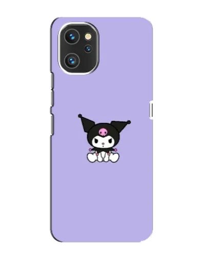 Чехол для UMIDIGI A13 с картинкой «Kuromi — фиолетовый минимализм»