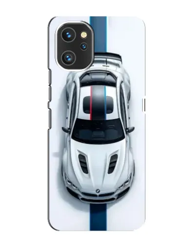 Чехол для UMIDIGI A13 с картинкой «Вид сверху — BMW M»