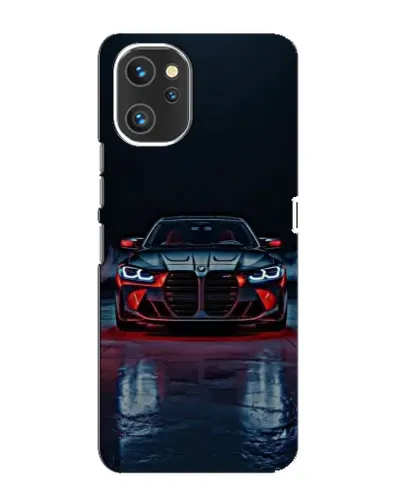 Чехол для UMIDIGI A13 с картинкой «BMW на мокрой дороге»