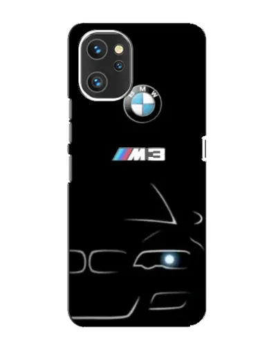 Чехол для UMIDIGI A13 с картинкой «Минималистичный принт BMW M3»