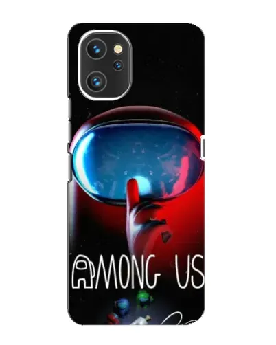 Чехол для UMIDIGI A13 с картинкой «Красный импостер — макро» Чехол для UMIDIGI A13 с картинкой «Красный импостер — макро»
