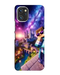 Чехол для UMIDIGI A13 с картинкой «Стив и космос» Чехол для UMIDIGI A13 с картинкой «Стив и космос»