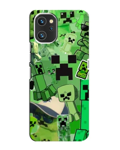 Чехол для UMIDIGI A13 с картинкой «Криперы Minecraft» Чехол для UMIDIGI A13 с картинкой «Криперы Minecraft»