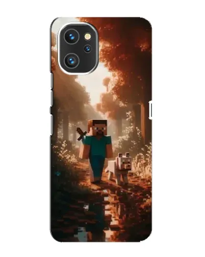 Чехол для UMIDIGI A13 с картинкой «Стив в лесу» Чехол для UMIDIGI A13 с картинкой «Стив в лесу»