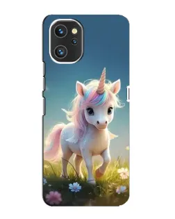 Чехол для UMIDIGI A13 с картинкой «Единорог на поляне»