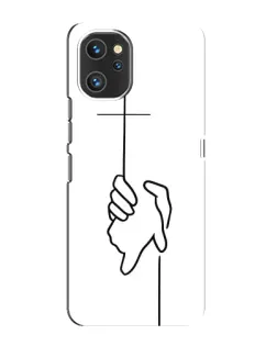 Чехол для UMIDIGI A13 с картинкой «Рука держит» Чехол для UMIDIGI A13 с картинкой «Рука держит»