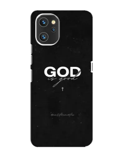 Чехол для UMIDIGI A13 с картинкой «GOD — Бог над всем»
