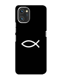 Чехол для UMIDIGI A13 с картинкой «Символ рыбы Jesus» Чехол для UMIDIGI A13 с картинкой «Символ рыбы Jesus»