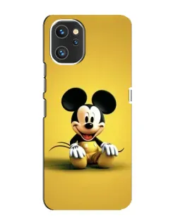 Чехол для UMIDIGI A13 с картинкой «Микки на желтом»