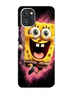 Чехол для UMIDIGI A13 с картинкой «Взрывной Спанч Боб»