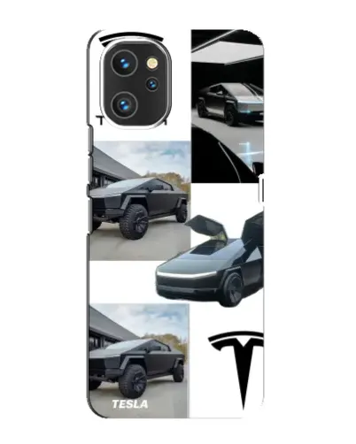 Чохол для UMIDIGI A13 з картинкою «Колаж Cybertruck Tesla» Чохол для UMIDIGI A13 з картинкою «Колаж Cybertruck Tesla»