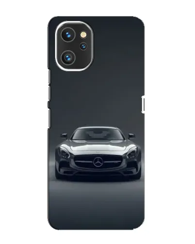 Чехол для UMIDIGI A13 с картинкой «Mercedes на черном»