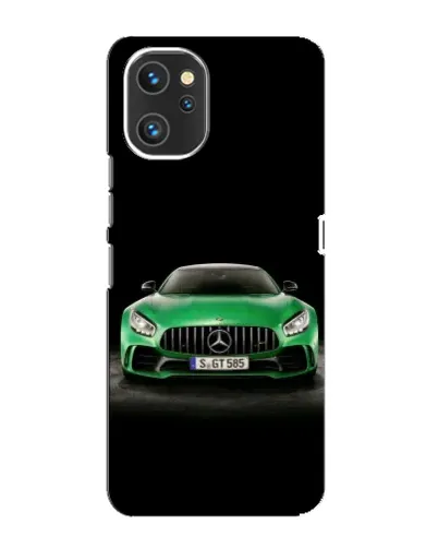 Чехол для UMIDIGI A13 с картинкой «Mercedes — неоновый лого»
