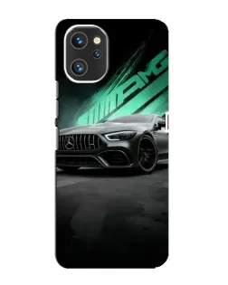 Чехол для UMIDIGI A13 с картинкой «Темный Mercedes AMG»