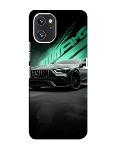 Чехол для UMIDIGI A13 с картинкой «Темный Mercedes AMG»