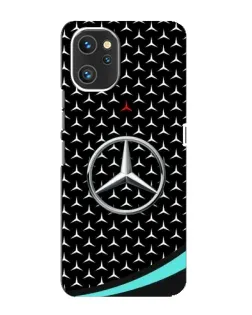 Чехол для UMIDIGI A13 с картинкой «Mercedes — бирюзовый акцент»