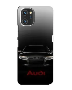 Чехол для UMIDIGI A13 с картинкой «Audi — градиентный контур» Чехол для UMIDIGI A13 с картинкой «Audi — градиентный контур»