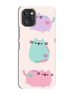 Чохол для UMIDIGI A13 з картинкою «Pusheen тріо»
