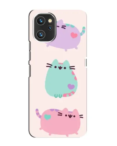 Чохол для UMIDIGI A13 з картинкою «Pusheen тріо» Чохол для UMIDIGI A13 з картинкою «Pusheen тріо»