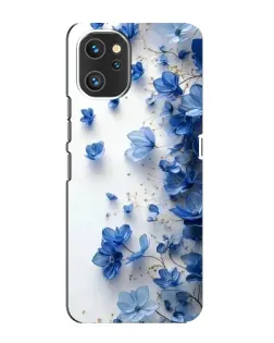 Чехол для UMIDIGI A13 с картинкой «Голубой цветочный каскад» Чехол для UMIDIGI A13 с картинкой «Голубой цветочный каскад»