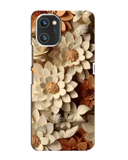 Чехол для UMIDIGI A13 с картинкой «Бежевый флористический декор» Чехол для UMIDIGI A13 с картинкой «Бежевый флористический декор»