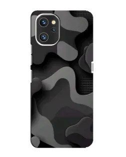Чехол для UMIDIGI A13 с картинкой «Темный абстрактный камуфляж» Чехол для UMIDIGI A13 с картинкой «Темный абстрактный камуфляж»