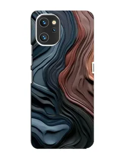Чехол для UMIDIGI A13 с картинкой «Цветные волны каньона»