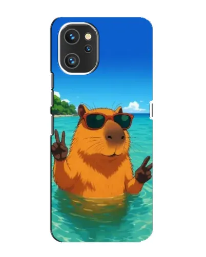 Чехол для UMIDIGI A13 с картинкой «Морская капибара» Чехол для UMIDIGI A13 с картинкой «Морская капибара»