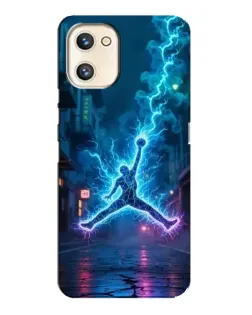 Чехол для UMIDIGI A13s с картинкой «Jordan Gold Jumpman»