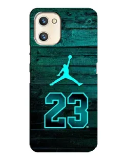 Чехол для UMIDIGI A13s с картинкой «Jordan Cyan 23»