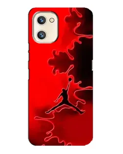 Чехол для UMIDIGI A13s с картинкой «Jordan Red Smoke»
