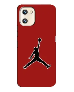 Чехол для UMIDIGI A13s с картинкой «Jordan Red Back»