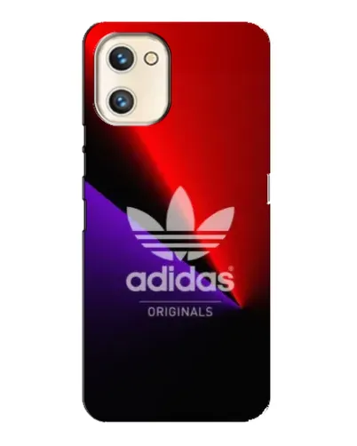 Чехол для UMIDIGI A13s с картинкой «Adidas Red Neon»
